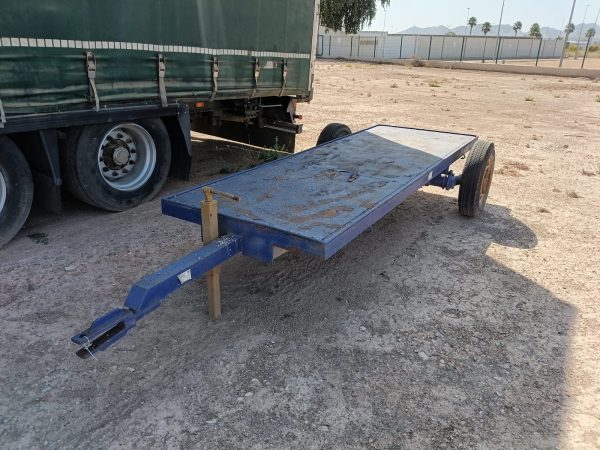 Remolque plataforma agrícola de 1 eje - Imagen 3