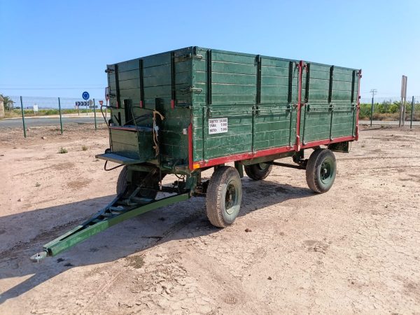 Remolque agrícola basculante 2 ejes - Imagen 4