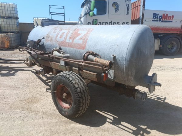 Cuba para purines de 2500 litros