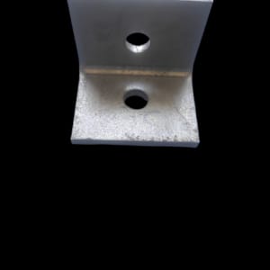 Soporte ángulo para guías bañeras aluminio