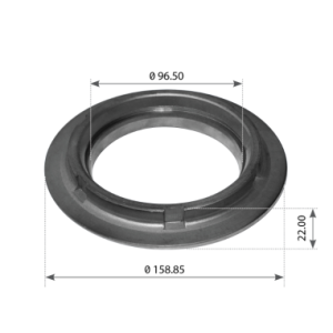 Anillo reten buje BPW 158.85x96.5