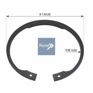 Circlip buje BPW 128mm