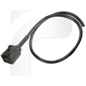 Conector 2 vías auxiliar redondo con cable 0.5 m