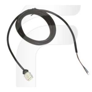 Conector 2 vías macho con cable 0.5 m