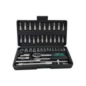 Juego de herramientas Kmr11 - 46 piezas 1/4"