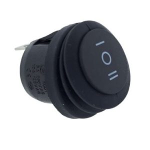 Mini interruptor basculante 20mm (encendido/apagado/encendido)