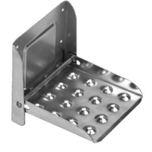 Peldaño plegable